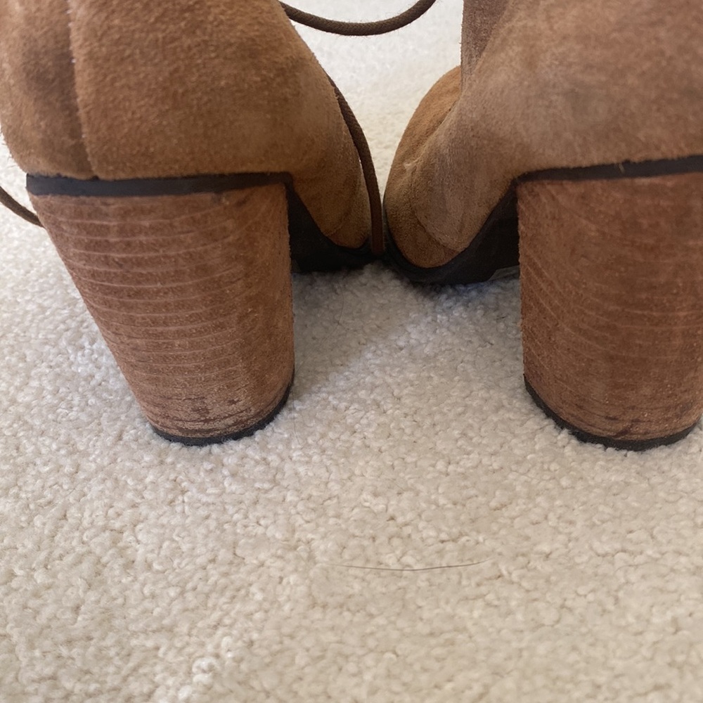 Bcbgeneration Brown Suede Booties - image 3